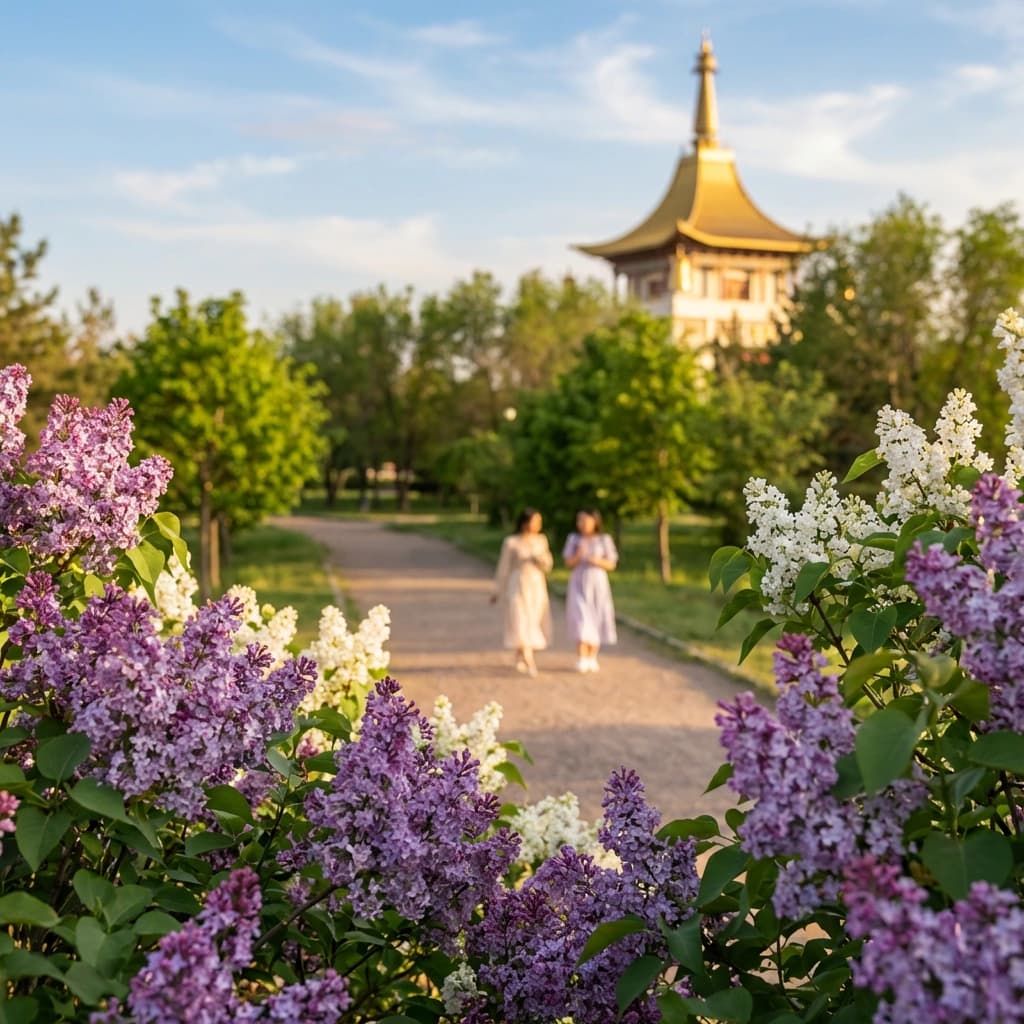 Калмыкия — буддизм и степь