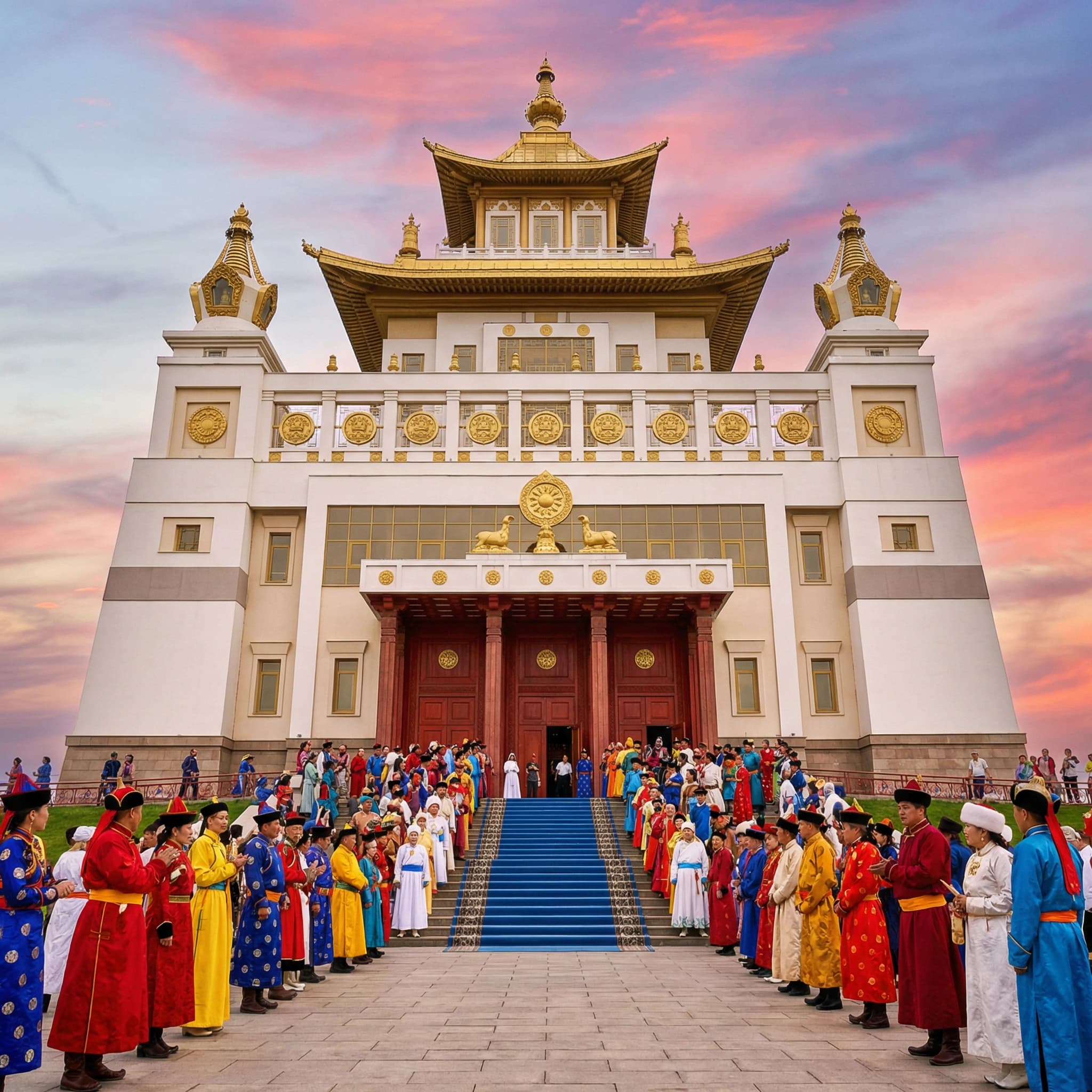 III Международный буддийский форум в Элисте