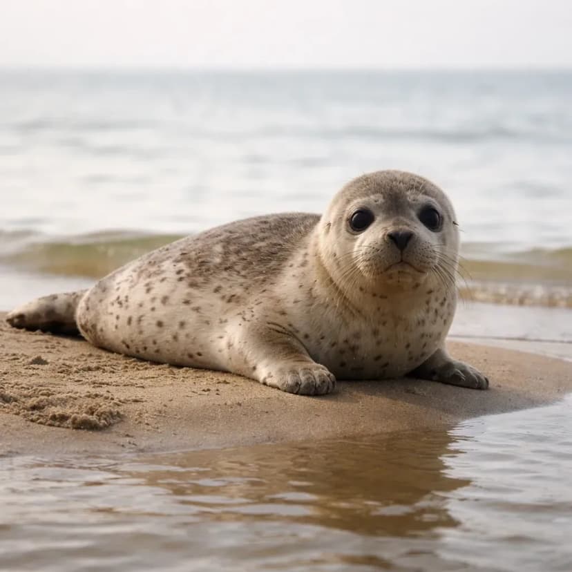 Каспийский тюлень