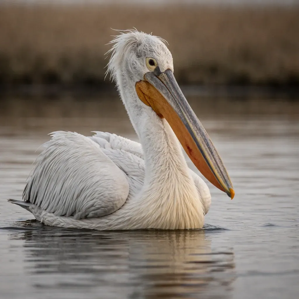 Кудрявый пеликан