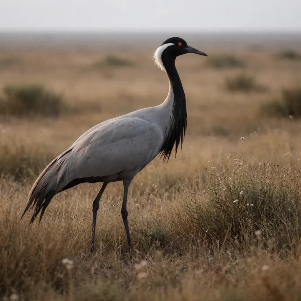 Журавль-красавка