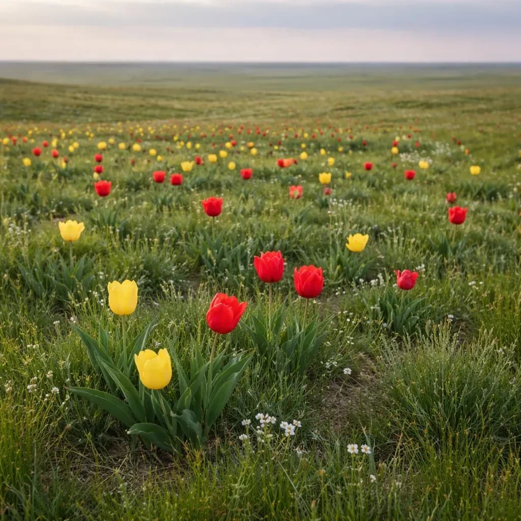 Цветущая степь