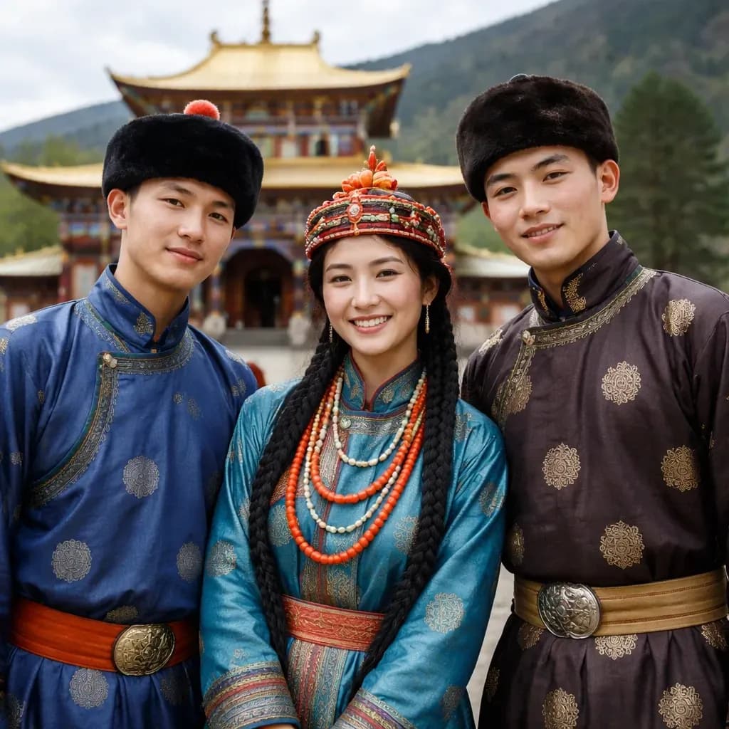 Буряты — родственный народ калмыков