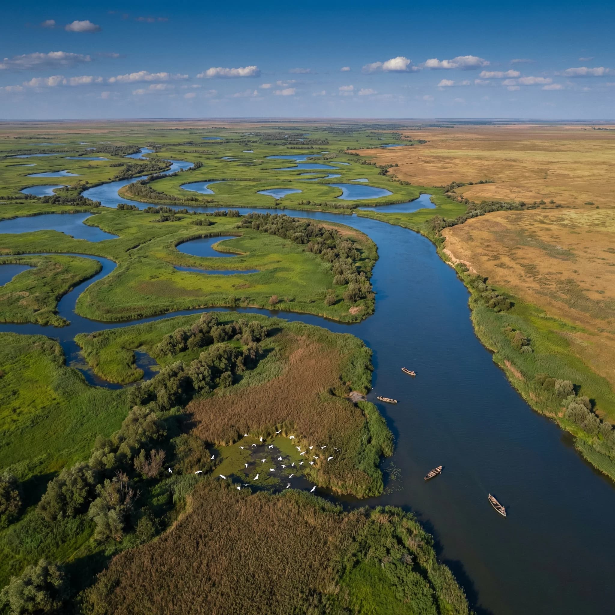 Природный парк Республики Калмыкия - дельта Волги