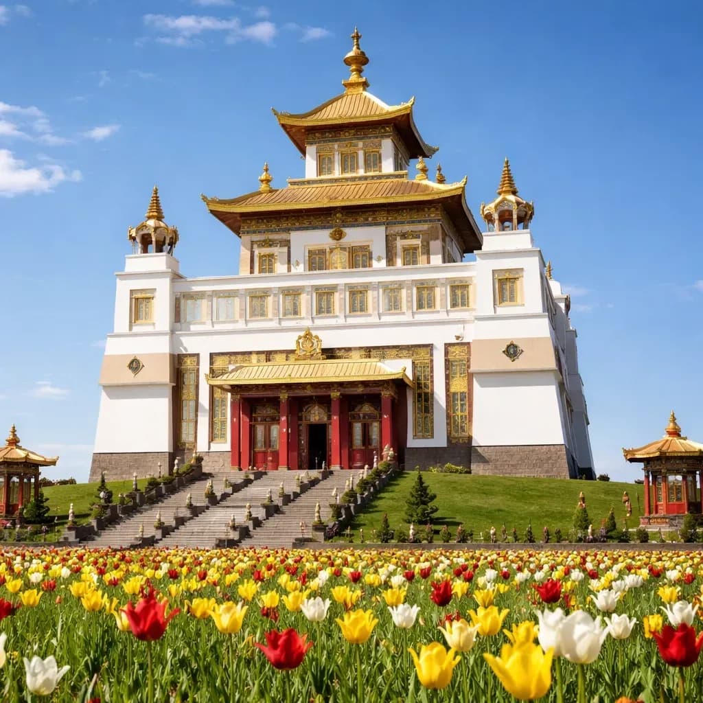 Золотая обитель Будды Шакьямуни