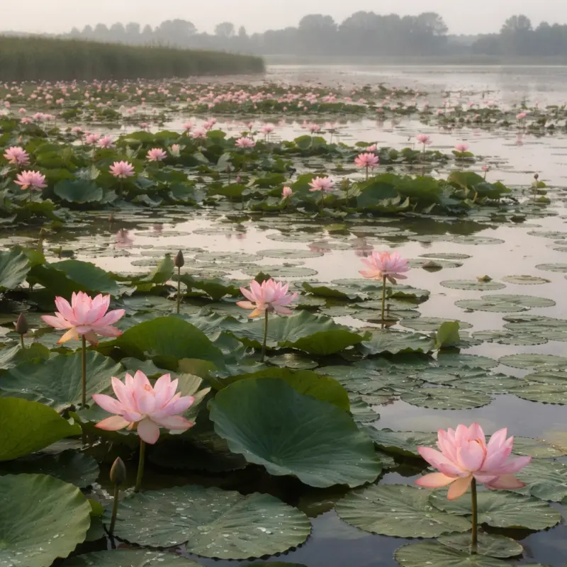 Лотосы Джалыково