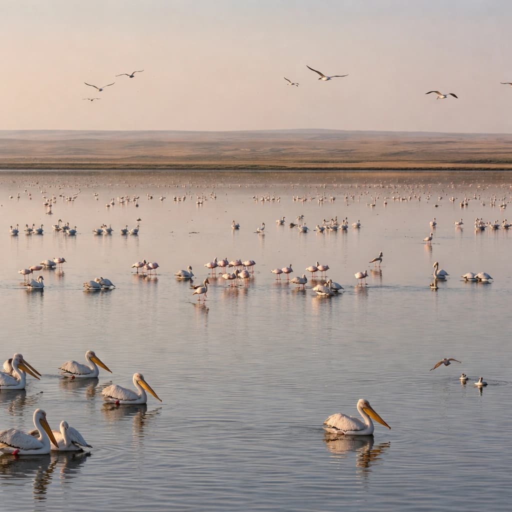 Озеро Маныч-Гудило